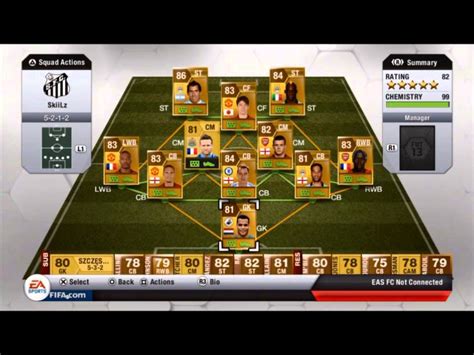 Fifa 13-Ultimate team overview - YouTube