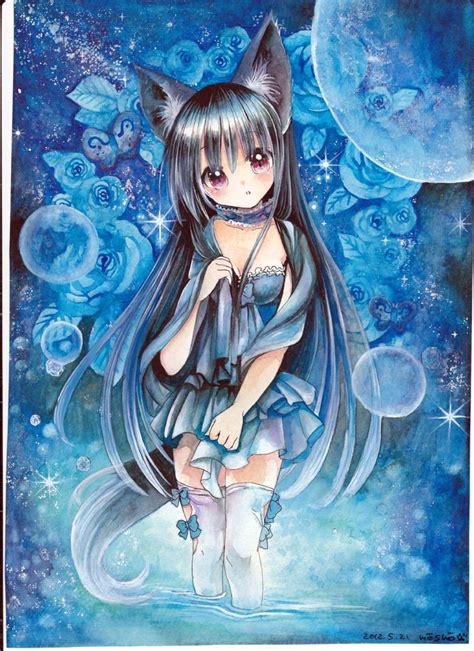 A Catgirl Is Fine Too Cat Ears Girl, Cat Girl, Amazing Drawings, Cool ...