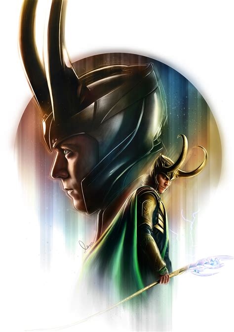 Thor & Loki - series of Poster on Behance