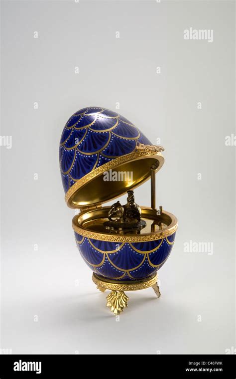 Reproduction of Faberge egg, replica Stock Photo - Alamy