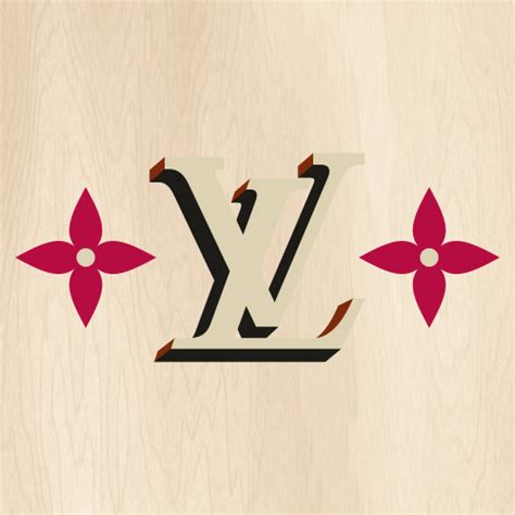 Louis Vuitton Flower SVG | LV Flover PNG | Louis Vuitton 3D Logo vector ...