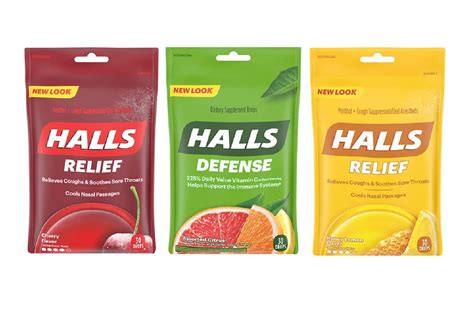 Halls Cough Drops Logo