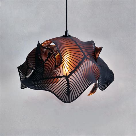 Cocoon and Divergent the 3D printed lamps | Textile and furniture | WASP