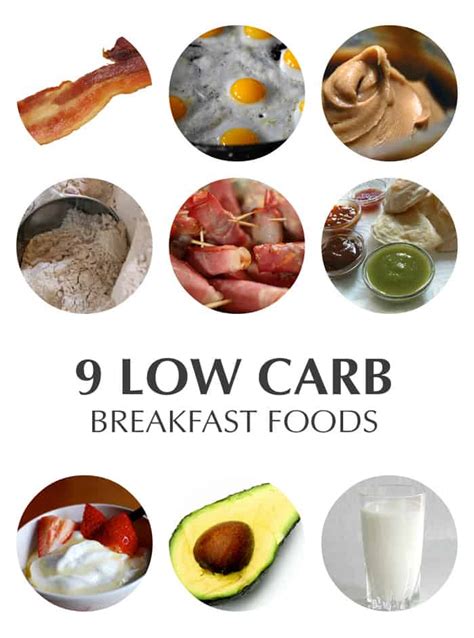 9 Low Carb Breakfast Foods - The Low Carb Diet