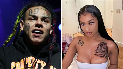 Tekashi69's Girlfriend Jade Gets Tattoo of His Face