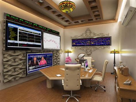 Design a high tech stock trading room | Freelancer