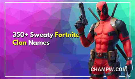 350+ Sweaty Fortnite Clan Names That Are Not Taken