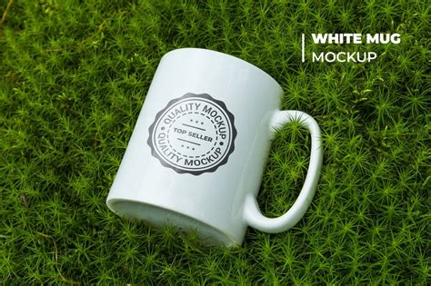 Simple White Mug Mockup Template | Design Shack