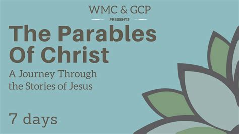 The Parables of Christ: Day Two | Worship Ministry Catalyst