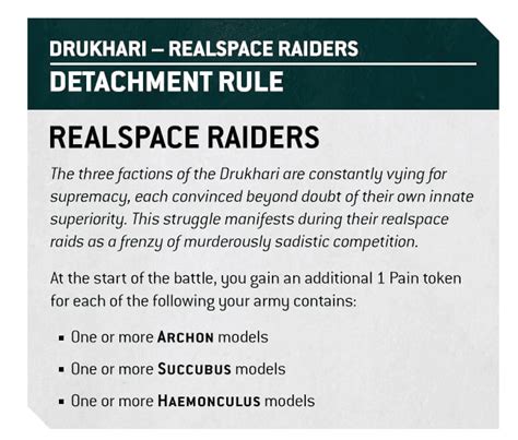 New Drukhari 10th Edition 40k Rules: Datasheets & Index Cards