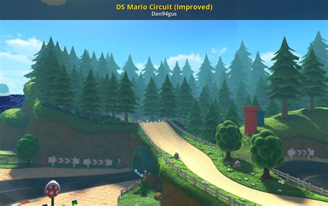 DS Mario Circuit (Improved) [Mario Kart 8 Deluxe] [Mods]