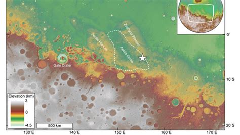 Ancient Mars river may have flowed into huge ocean - CBS News