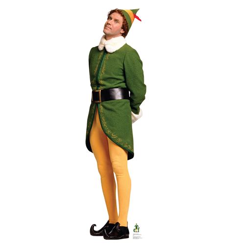 Life-size Concerned Buddy - Elf Cardboard Cutout Will Ferrell