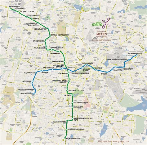 Bangalore Metro Map Future