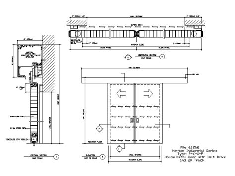 Sliding Door Cad Details