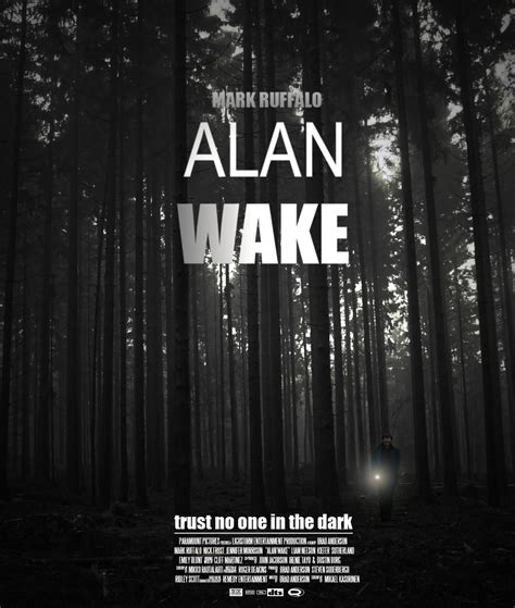 Alan Wake Movie Poster by rudolph222 on DeviantArt