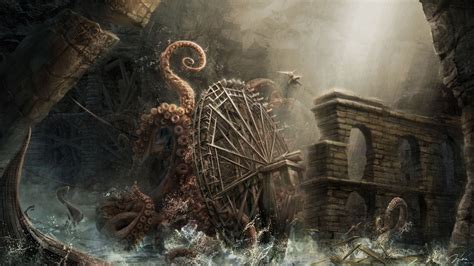 «Kraken» HD wallpapers