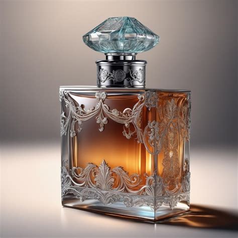 Premium AI Image | A beautiful perfume bottle with water on it with a ...