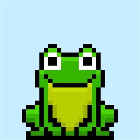 How to Make a Pixel Art Frog GIF Animation - Mega Voxels