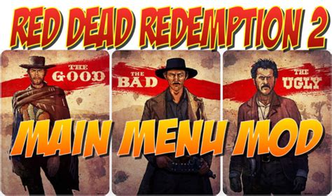 RDR2 MAIN MENU MOD 2 V1.0 - Allmods.net