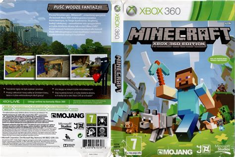 Minecraft: Xbox 360 Edition cover or packaging material - MobyGames