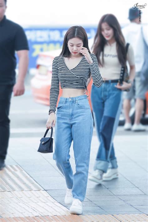 Here Are 15 Of BLACKPINK Jennie's Aesthetic Korean Fashion Outfits For ...