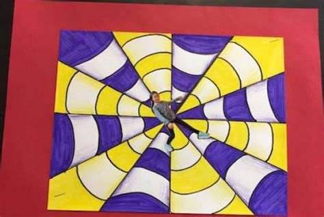 Converging Lines Op Art > artdocent & Articles > Issaquah Schools ...