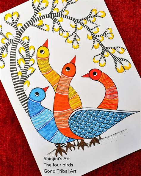 Gond art of the Gond tribes of Madhya Pradesh – The Cultural Heritage ...