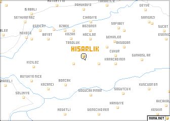 Hisarlık (Turkey) map - nona.net