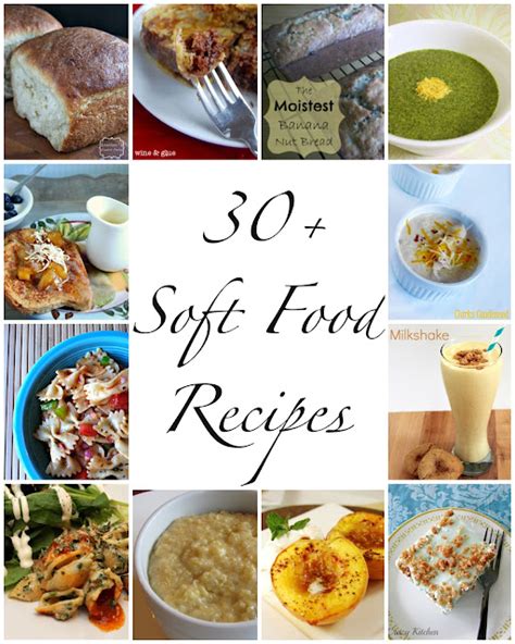 We Read!: 30+ Soft Food Recipes