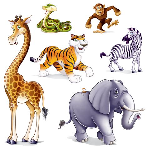 Baby Jungle Animals Clipart - ClipArt Best