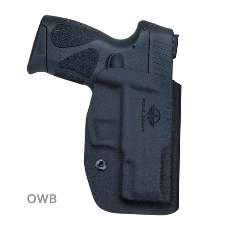 Taurus G2C Holsters OWB Kydex For Taurus G2C 9mm & Millennium PT111 G2 ...