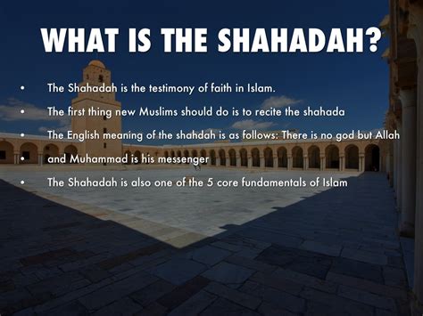 Shahadah by S Ali