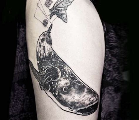 Whale tattoo by Doodling Blue | Photo 23544