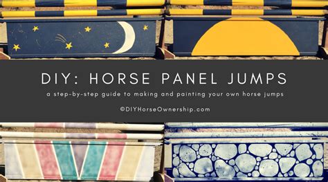 DIY: How to Make Horse Jump Panels – DIY Horse Ownership