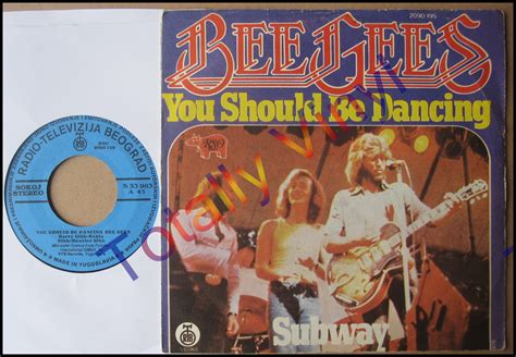 Totally Vinyl Records || Bee Gees - You should be dancing / Subway 7 ...