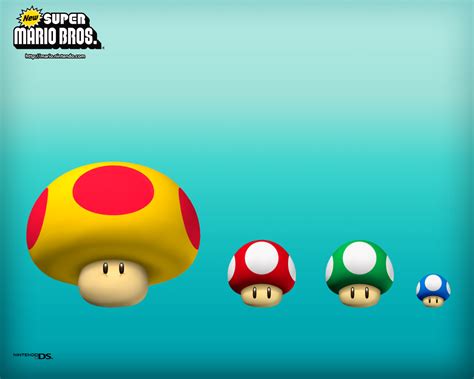 mushrooms small to big - Super Mario Bros. Wallpaper (32506195) - Fanpop