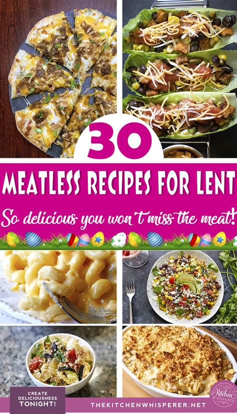 30 Meatless Recipes for Lent