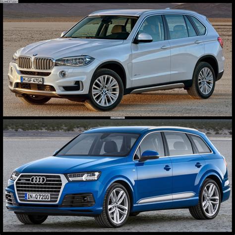 Driving Comparison: 2015 BMW X5 vs 2016 Audi Q7