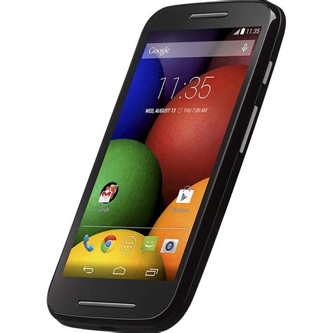 Motorola Moto E Android Prepaid Phone with Triple Minutes (Tracfone ...