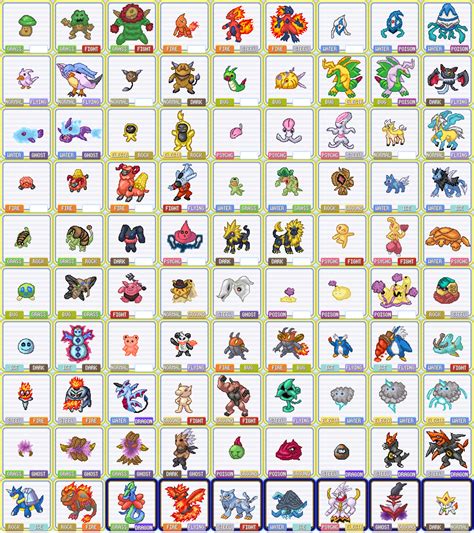 Pokemon Characters With Names Images & Pictures - Becuo