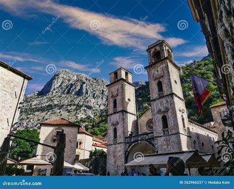 Kotorska Katedrala / Kotor Cathedral Stock Image - Image of catholic ...