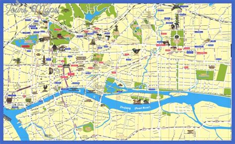 Qingdao Map Tourist Attractions - ToursMaps.com