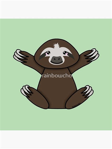 "This sloth wants a hug!!" Throw Pillow for Sale by rainbowcho | Redbubble