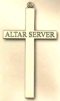 Altar Server Cross Necklace 2.5" 14kt Gold Filled, Your Choice of Chain ...