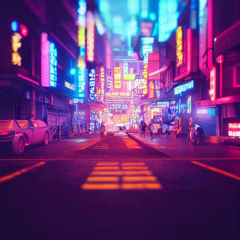 Cyberpunk street V.1 by Vynn33 on DeviantArt