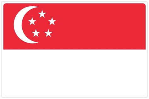 Singaporen lippu - Bendera Singapura - NationalFlags.shop-lippukauppa ...