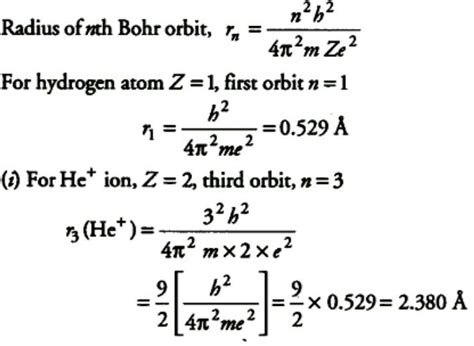 Bohr radius – Liberal Dictionary