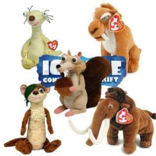 Ice Age 3 Sloth Sid Kids Doll Cute 26cm Plush Soft Toy