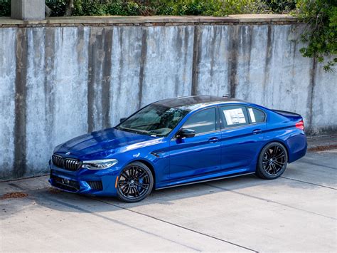 2019 BMW M5 Competition in Marina Bay Blue Metallic - New Photos